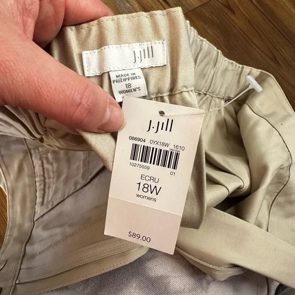J.Jill beige pants | New with tags - Picture 5 of 5
